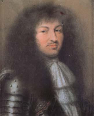 Nanteuil, Robert Portrait of Louis XIV,King of France (mk17) Norge oil painting art